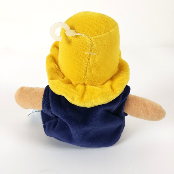 Vintage PADDINGTON BEAR Plush Kids Gifts Animal Yellow Hat Blue Coat 9” P.B 2000 - Picture 4 of 9